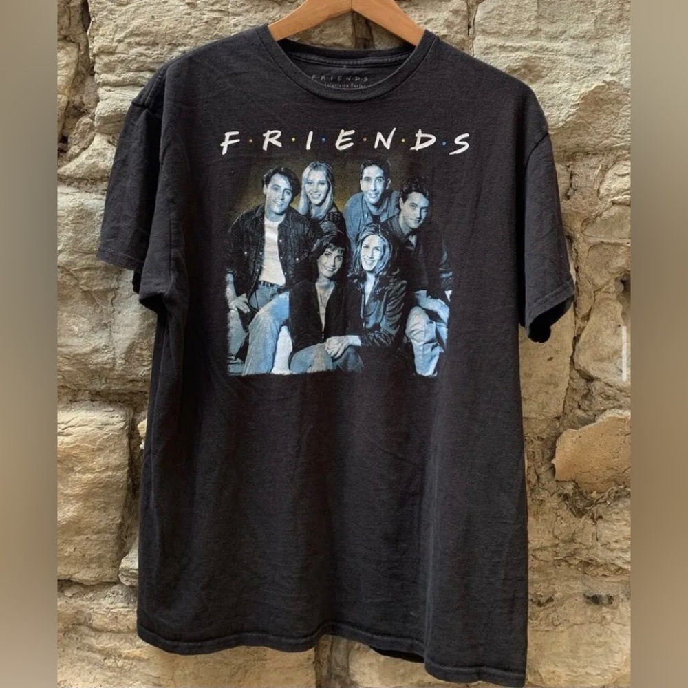 Vintage Friends TV Show Promo NBC Warner Bros Tee Shirt Large